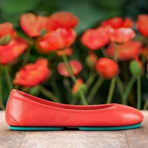 Tieks Poppy size 7 EUC